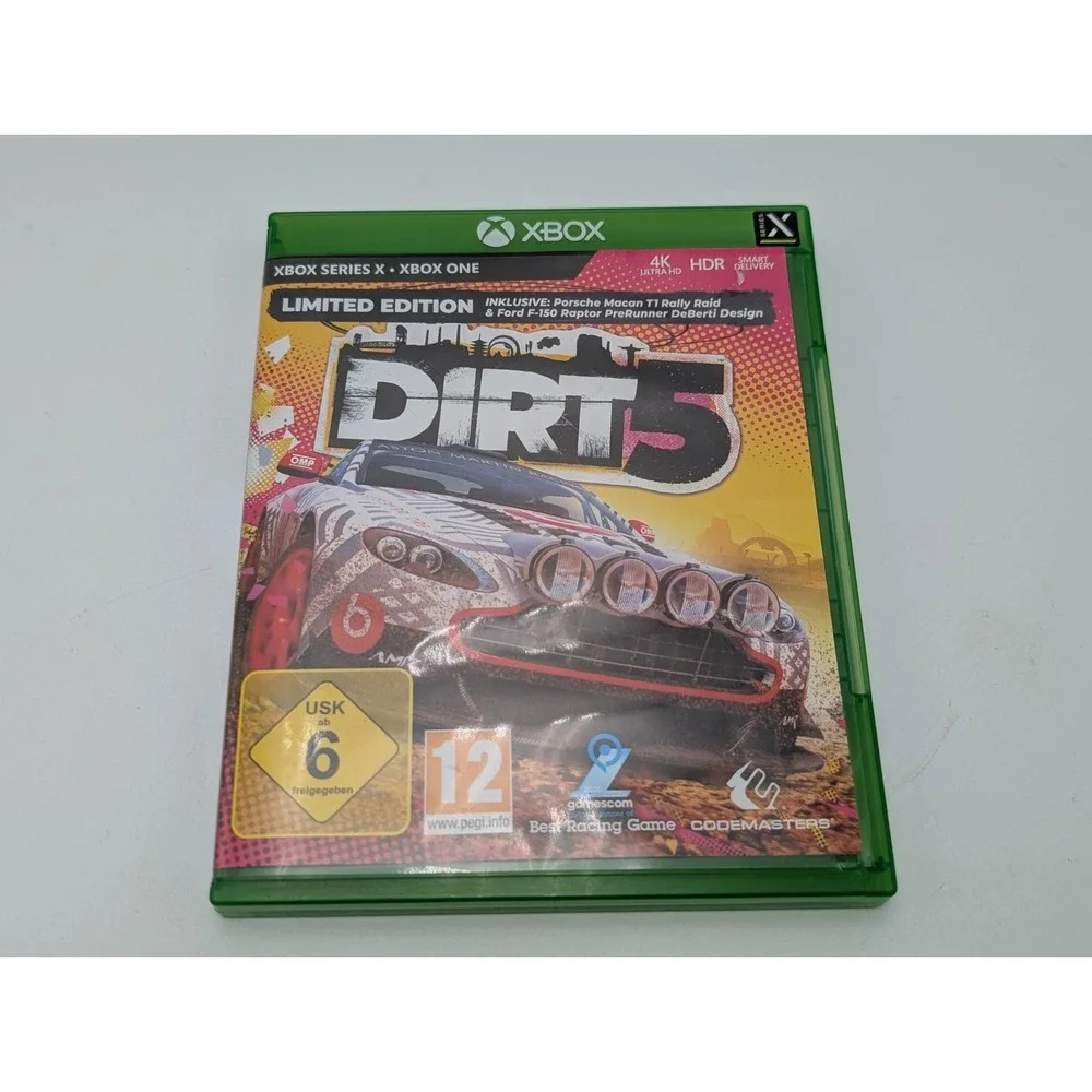 Mint Disc Xbox One Dirt 5 Limited Edition Region Free